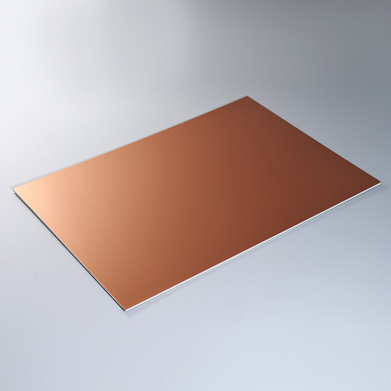 Panel compuesto de aluminio con acabado metálico (ACP)