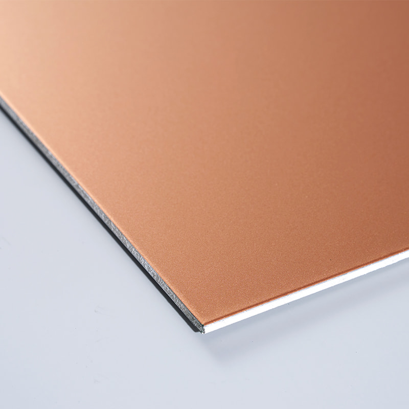 Panel compuesto de aluminio con acabado metálico (ACP)