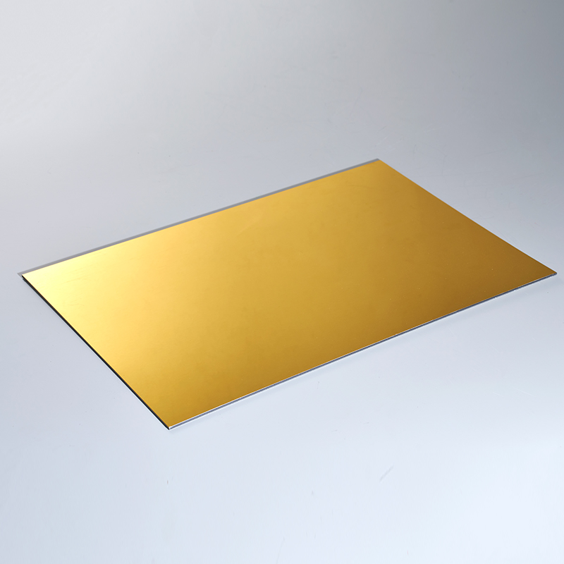 Panel compuesto de aluminio con acabado de espejo